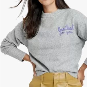 NWT Target “Love that for you” Sweater